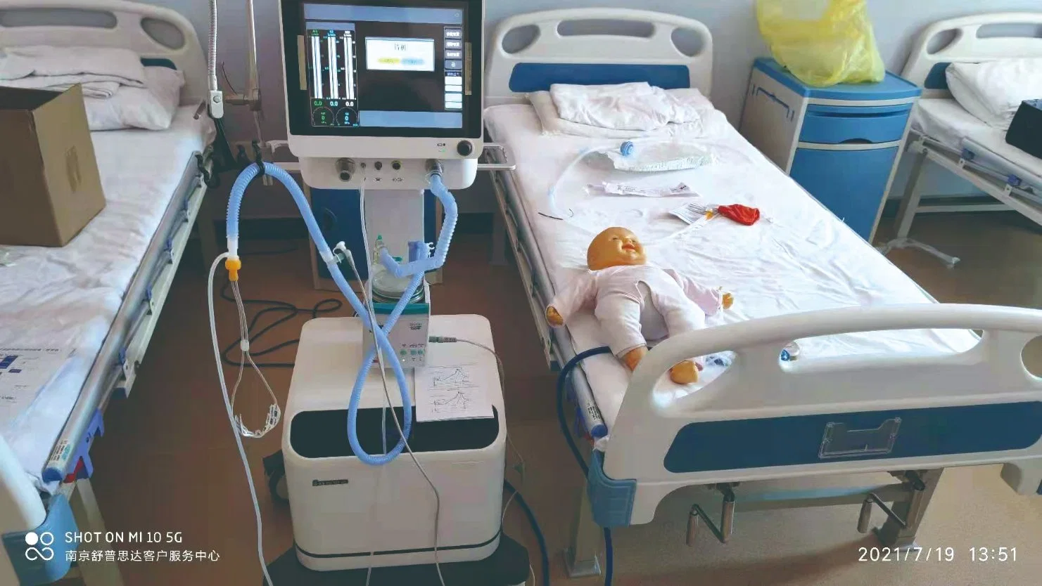 Ventilato/CPAP، الأجهزة الطبية للغرفة الجراحية ICU Ventilato