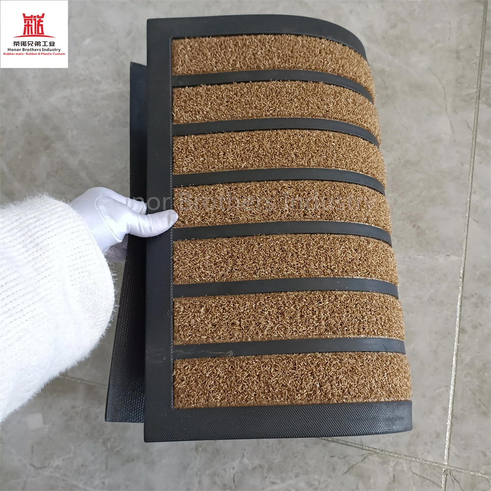 Non-Slip Shoe Disinfectant Sanitizing Entrance Entry Mat Carpet Doormat with Rubber Backing