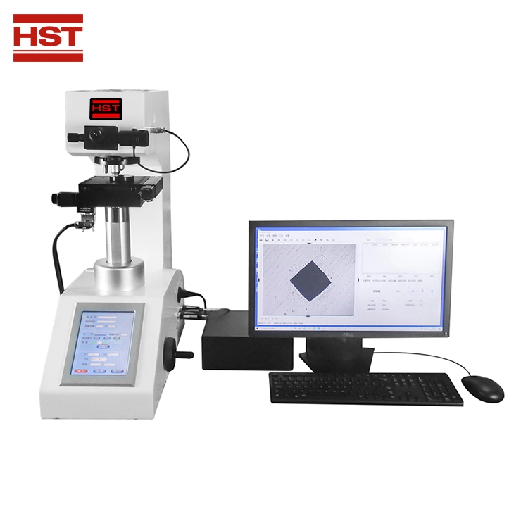 Htmv-1000T (HST-HVS1000T) de la pantalla táctil de alta calidad micro dureza Vickers Tester