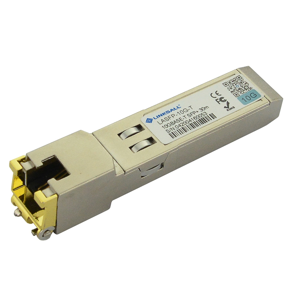 Generic Compatible 10gbase-T SFP+ Copper Rj-45 30m Industrial Transceiver Module