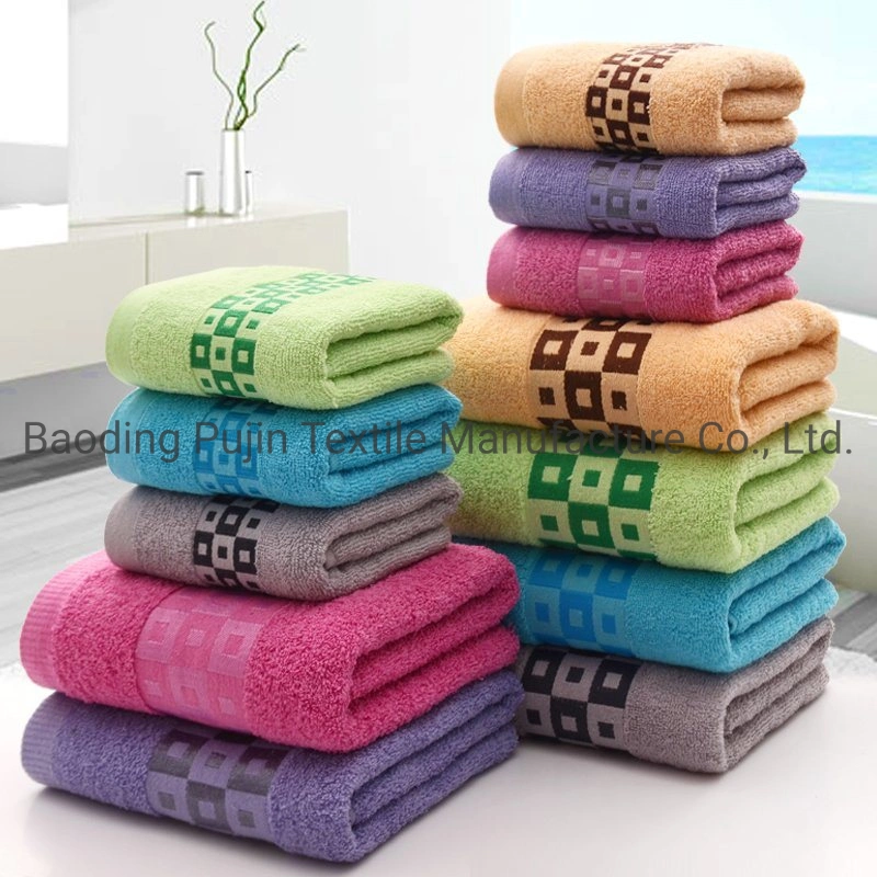 Promotional Towel Cleaning Luxury Factory Hotel Home Towel a Variety of Design Wash Towels Face Hand Towel Customize Cotton Bath Towels