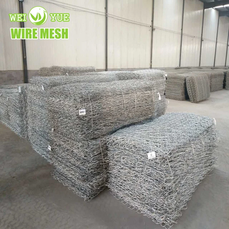 Verzinkter Gabion Steinkäfig / geschweißte Gabion Box Korb für Steinhaltewand