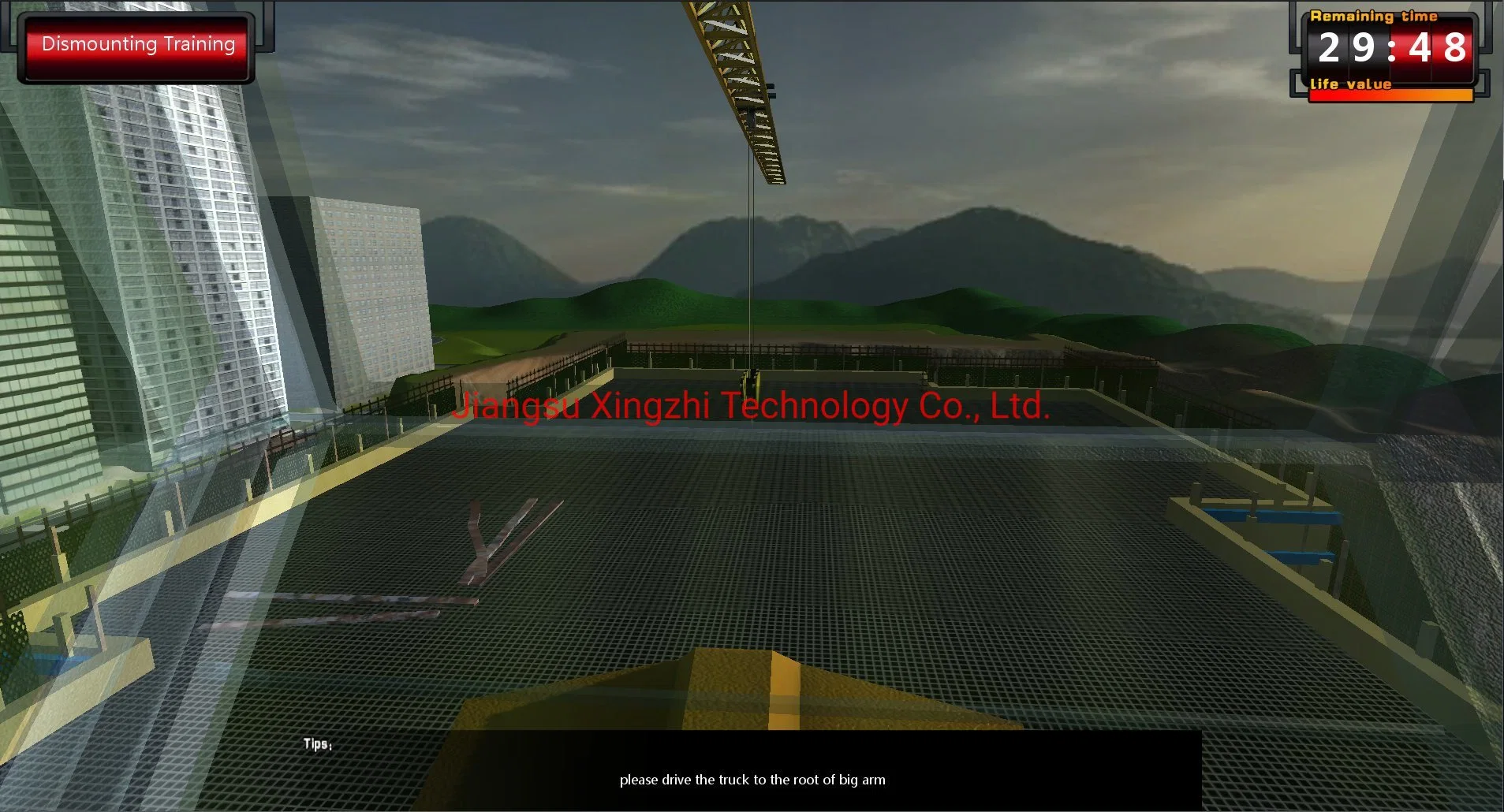 Virtual Construction Simulator/ Tower Crane Operator Simulator