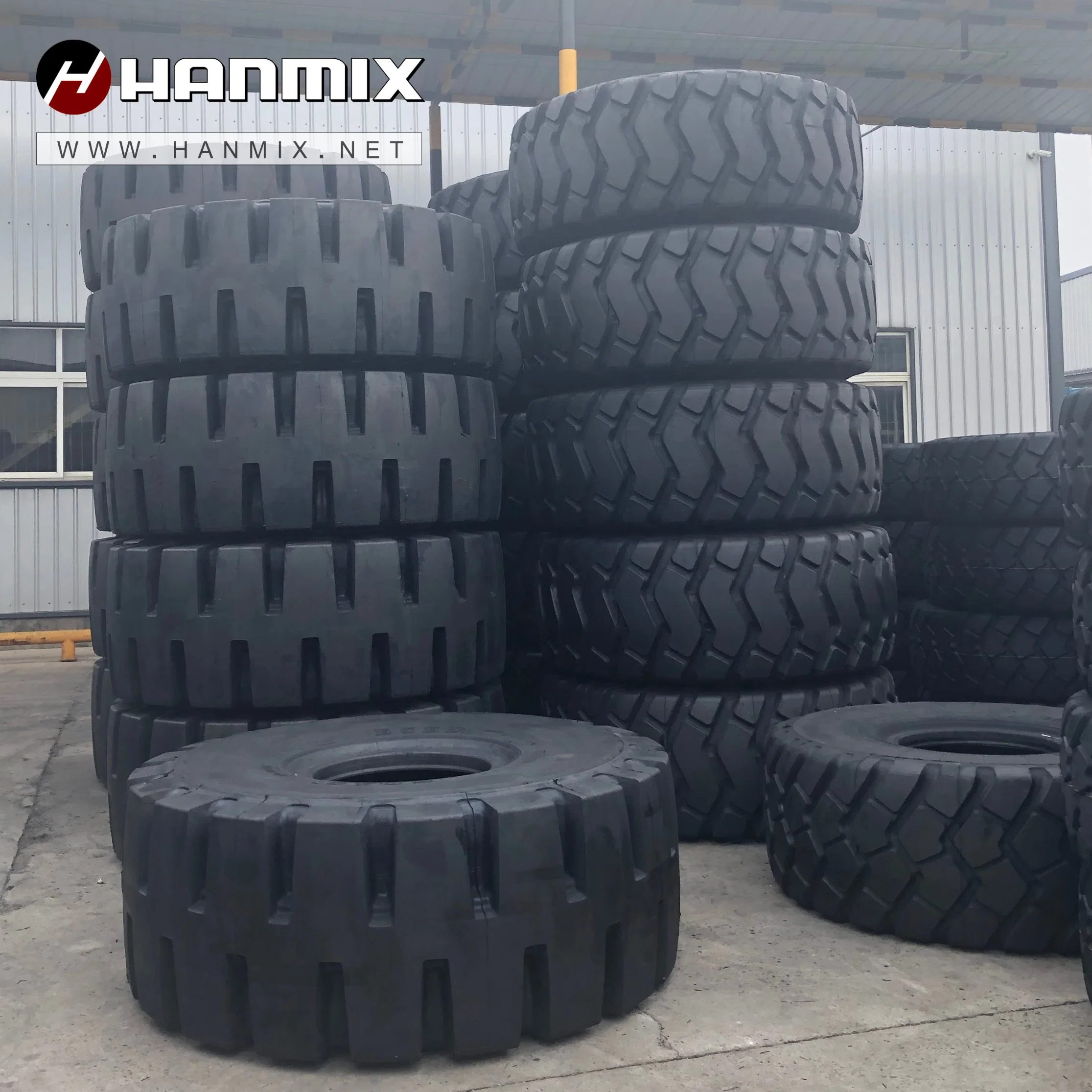 Hanmix Off-the-Road Ind Dumper Dozer Wheel E3/L3 E4 L5 17.5r25 20.5r25 23.5r25 26.5r25 29.5r25 Untertagebergbau ADT Grader Loader OTR Radialreifen