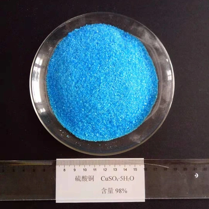 Cupric Sulfate Copper Sulphate CuSo4 5H2O Copper Sulphate Uses in Agriculture