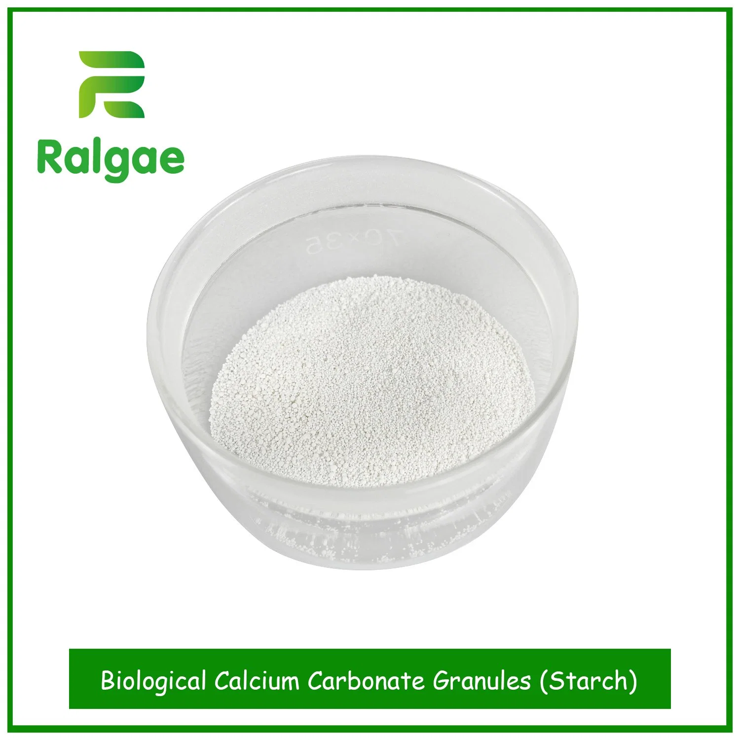 Nutrition comprimé carbonate de calcium DC granulé avec amidon CaCO3 cas 471-34-1 USP44