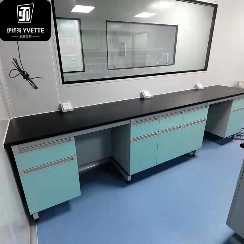 China Manufacturer Metal School Laboratory Work Bench Physics Lab Furniture