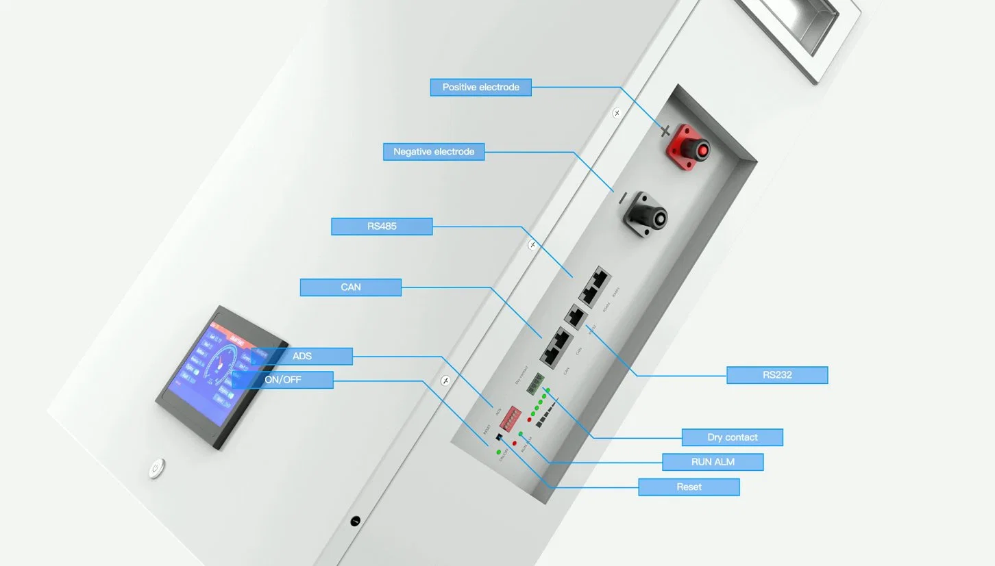 En la pared hogar LiFePO4 battery Pack para el sistema de almacenamiento de energía renovable solar