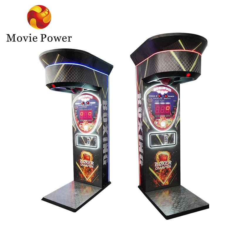 Custom Amusement Park Coin Operated Electronic Big Punch Music Boxing Game Machine