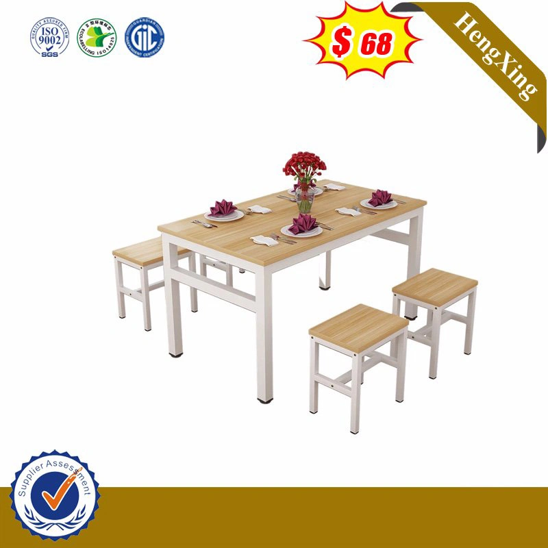 Chinese Simple Wooden School Dining Classroom Children Kids Baby Furniture