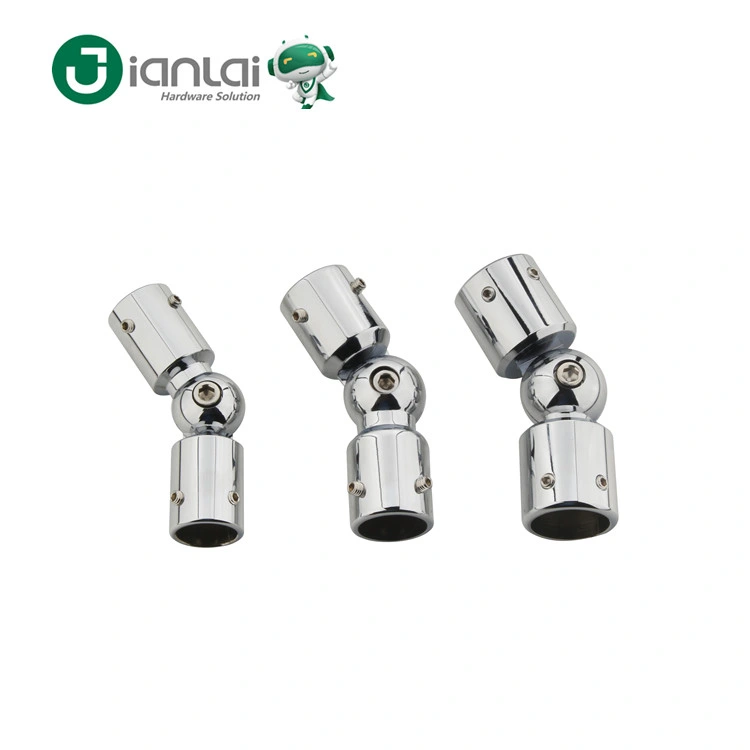 Stainless Steel Bathroom Fitting Shower Room Accessories Brass Adjustable Pipe Connector