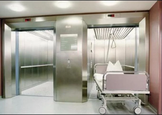 Elevador de servicio médico del Hospital cama equipo ascensor con Cabina de acero inoxidable