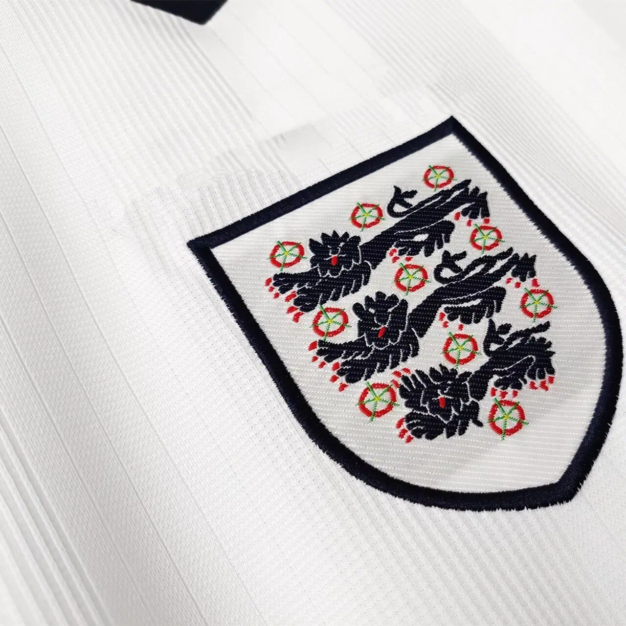 Camisolas de futebol americano com camisa de futebol vintage England White de 1996 Season Sportswear Atacado de qualidade tailandês