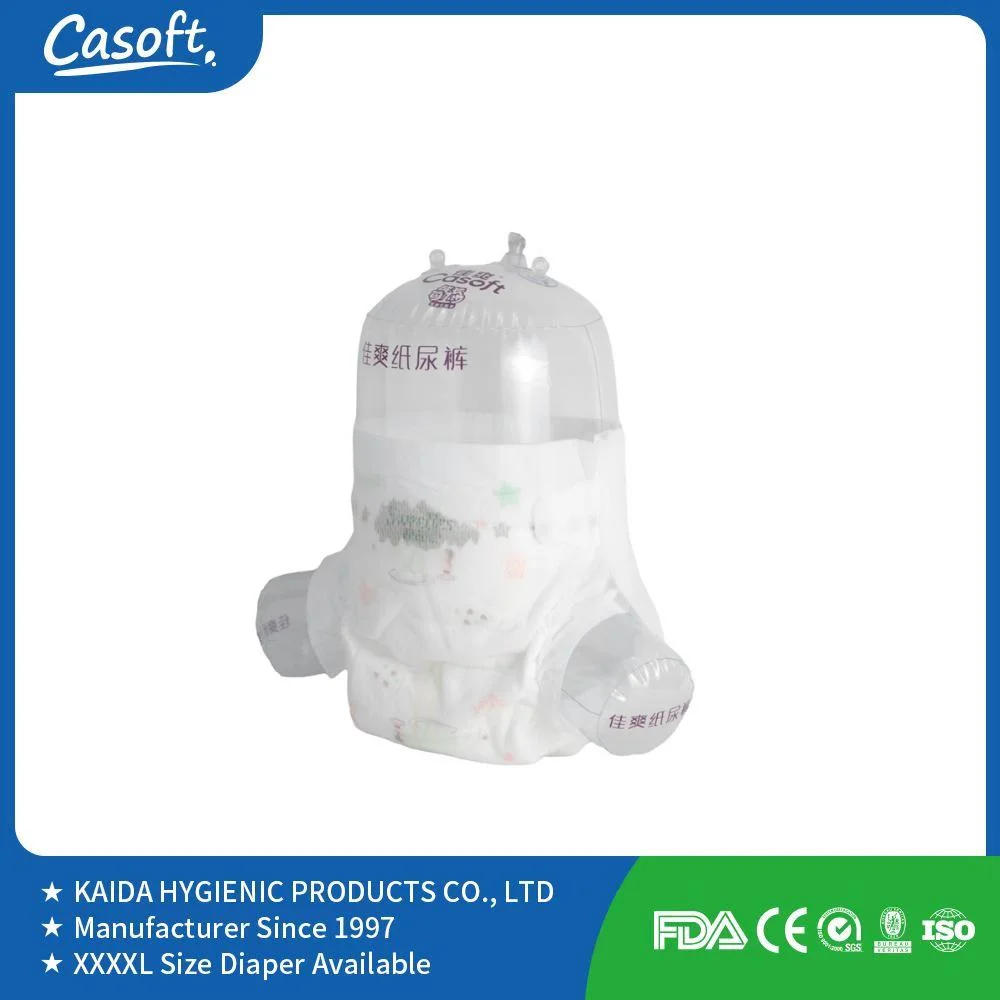 Casoft Health protection doux et fort absorbant Nappy Ultra mince Bébé jetable couches pour les enfants âgés Fabricant en Chine