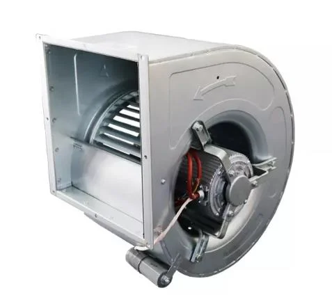 Competitive Price Mini Air Blower Galvanized Metal Sheet Impeller Dual Inlet Centrifugal AC Blower