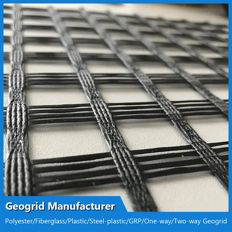 100-100kn Fiberglass Mesh Polyest PP Fiberglass Mat Supplier Geogrid Fiberglass Products