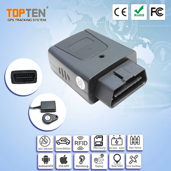 Remote Engine off Vehicle GPS GSM Alarm System Free Mobile APP Tracking Tk208-Wy