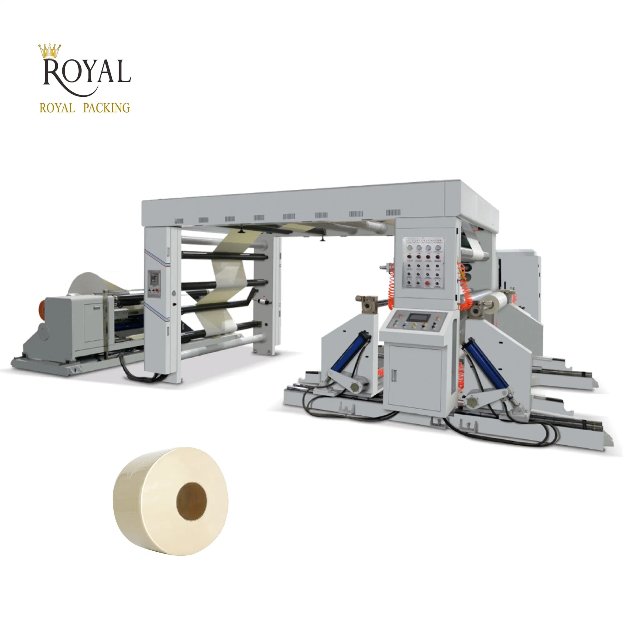 Slitting Rewinding Machine for Label Roll Rotary Cut and Slitting Machine