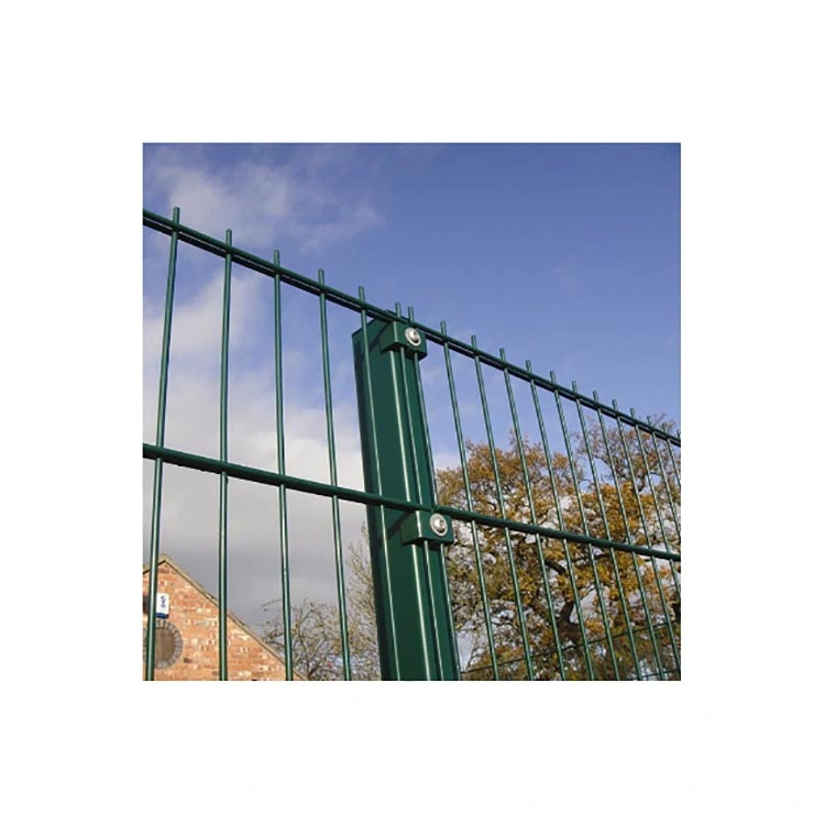 Factory Price 6/5/6, 8/6/8 Wire Welded Fence Double Rod Mat Fences