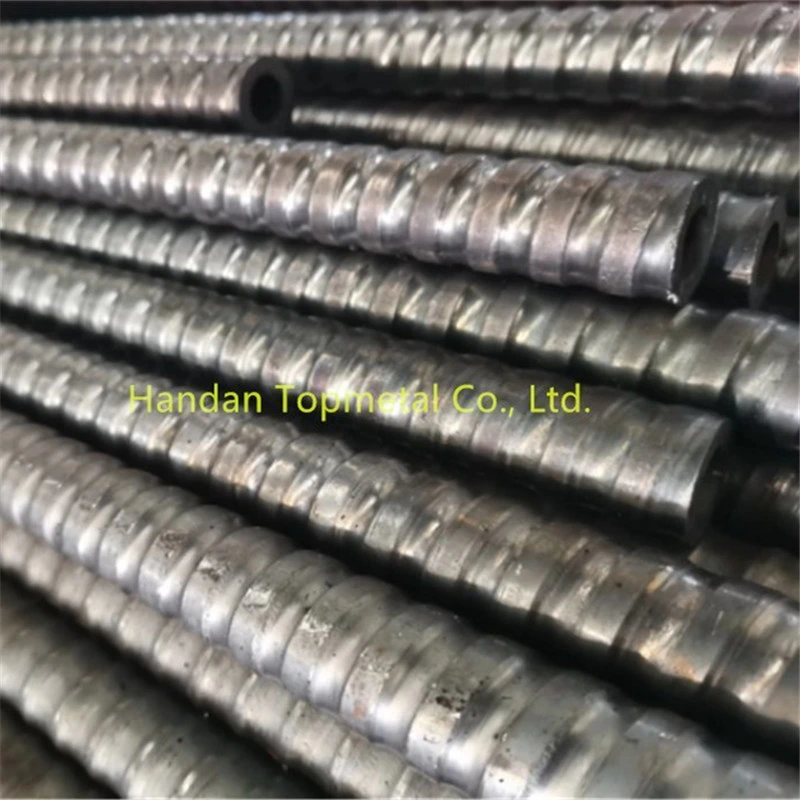 Self Drilling Hollow Bar Anchor/Bolt for Slope Stabilization T76s Steel 40cr/45/Q345b