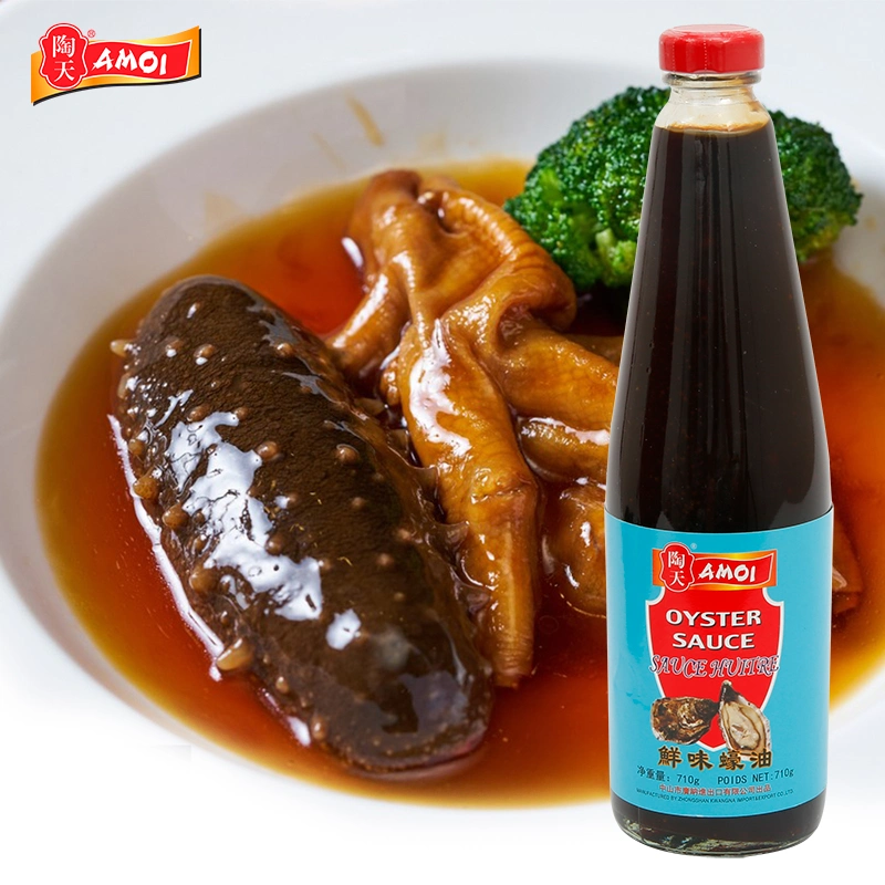 China Sauce Factory Hot Selling OEM 710g Oyster Sauce Good for Cooking with Brc Certificate