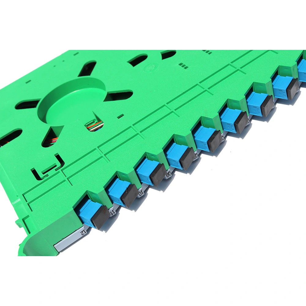 Kolorapus 19&prime; &prime; 48 Core Fiber Optic Patch Panel ODF with Sc Duplex Adapter