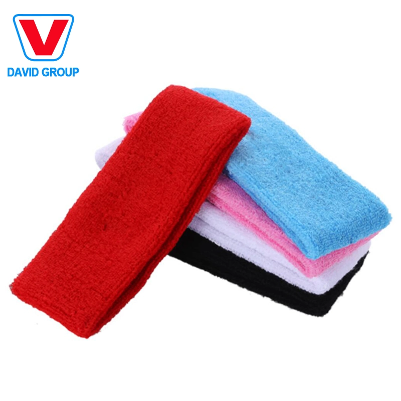 Algodão moda executando Antiestática Sports Terry Sweatband punho para proteger