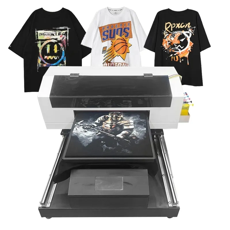 High quality/High cost performance  A3 DTG Printer Direct to Garment Digital Flatbed Desktop DTG Printert-Shirt Printing Machine for Cotton Fabric