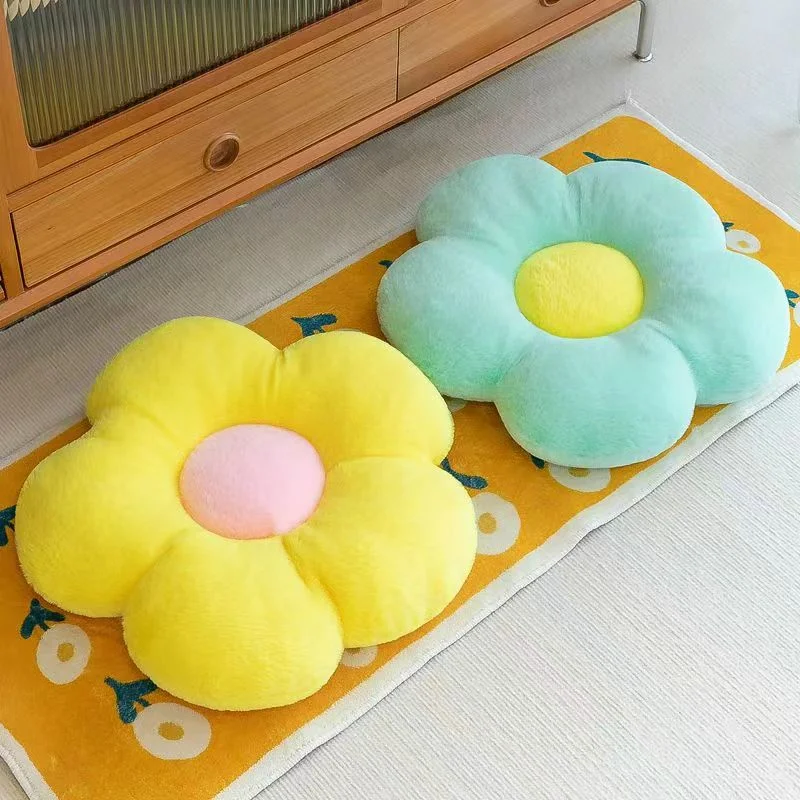 Flower Cushions, Bay Window Mats, Office Mats, Light Luxury Cushions, Chair Cushions, Tatami Mats, Balcony Four-Season Floor Mats, Fart Mats