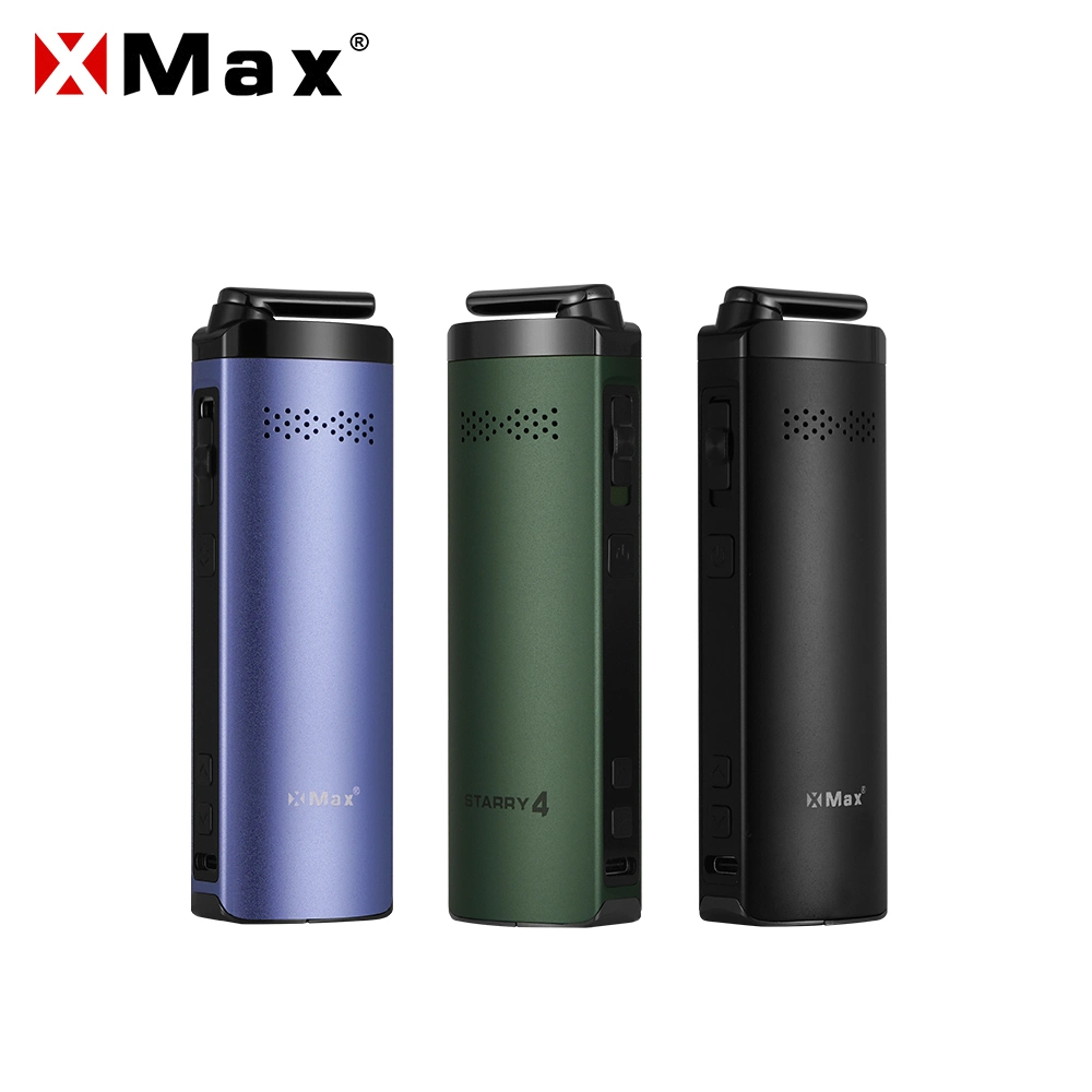 تبخر الحبة الجافة والشمع الإلكتروني لماكينة تدخين السجائر قلم Vape من Xmax لا يحرق، فقلم Xmax Strry 3.0