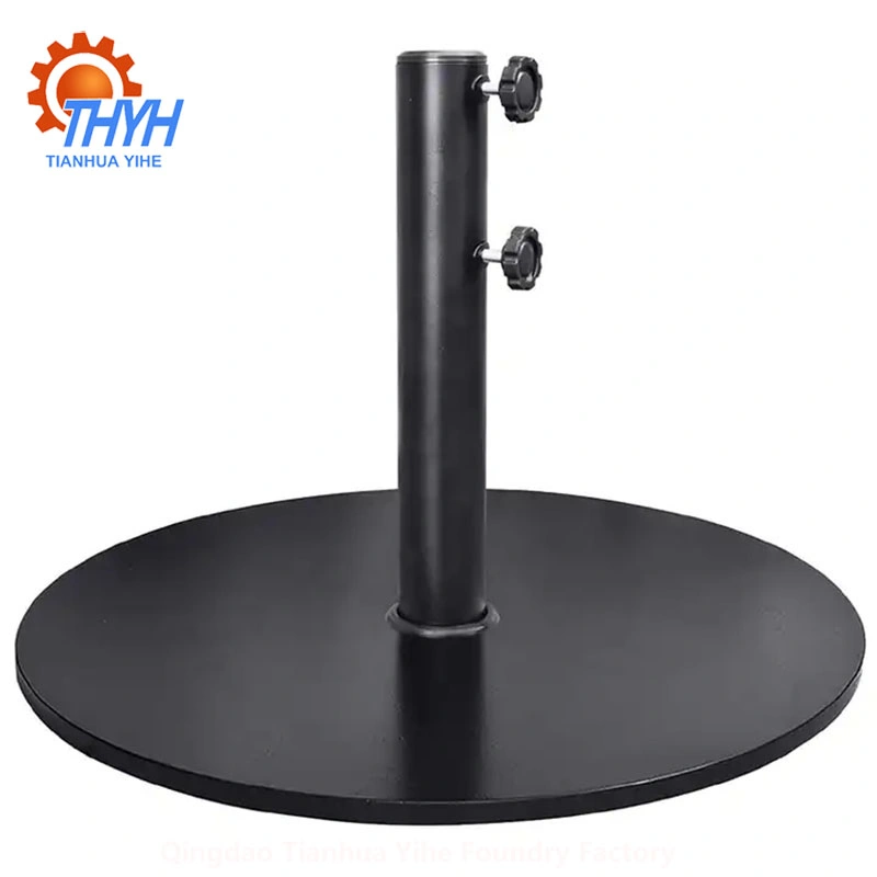 High quality/High cost performance Outdoor Round Concrete Umbrella Base 15kg for Parasol Outdoor Furniture Umbrella Base Stand