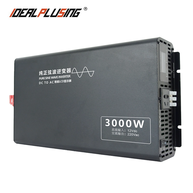 Inverseur Idealplusing 12V 24V 48V 60V 72V à 100V 110V 120V 220V 230V 240V 3000W DC AC Power Inverter Onde sinusoïdale pure