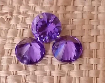 Purple Stylish CZ Vvs1 Factory Price Gemstone