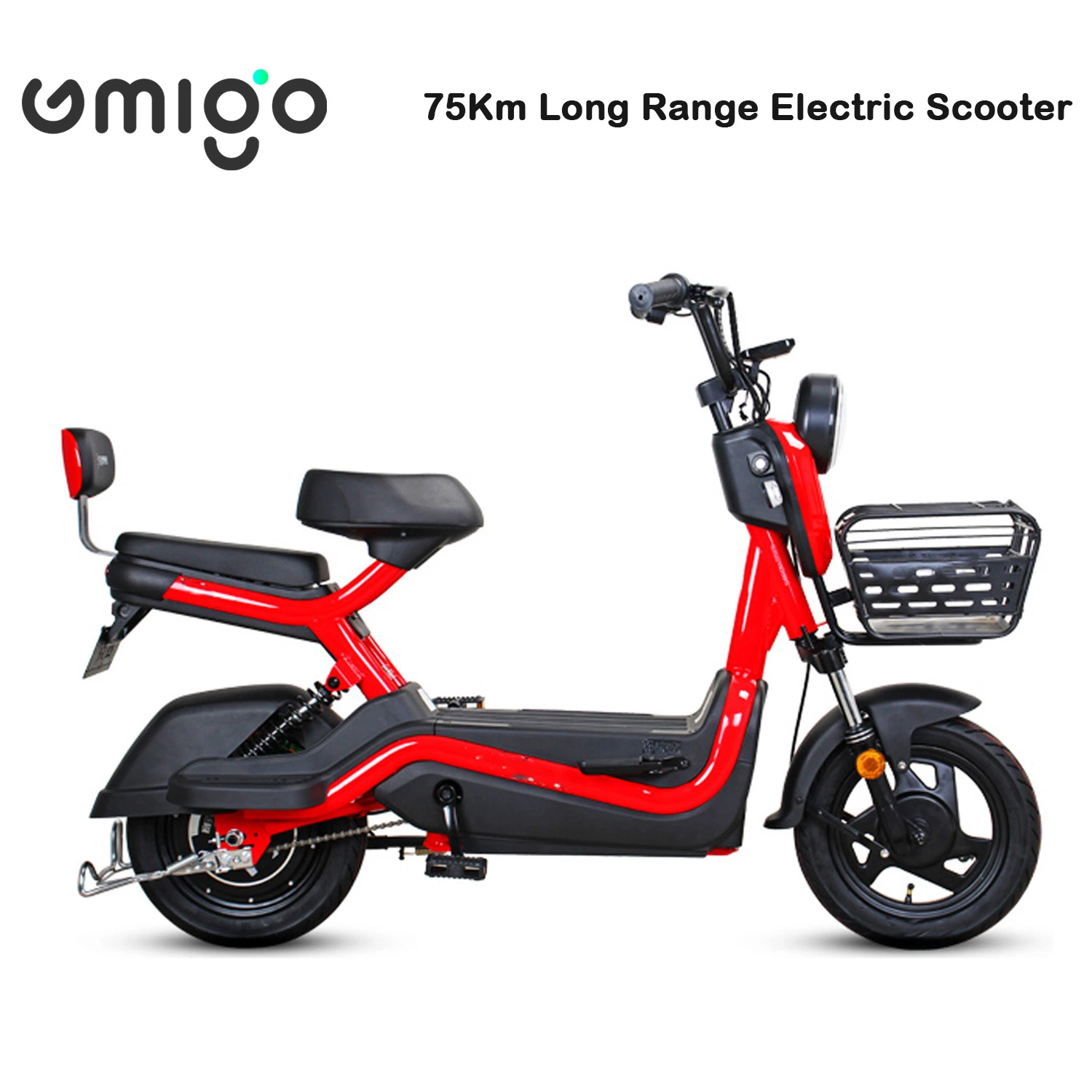 48V/60V 20ah Lithium Battery Small Moped Electric Scooter