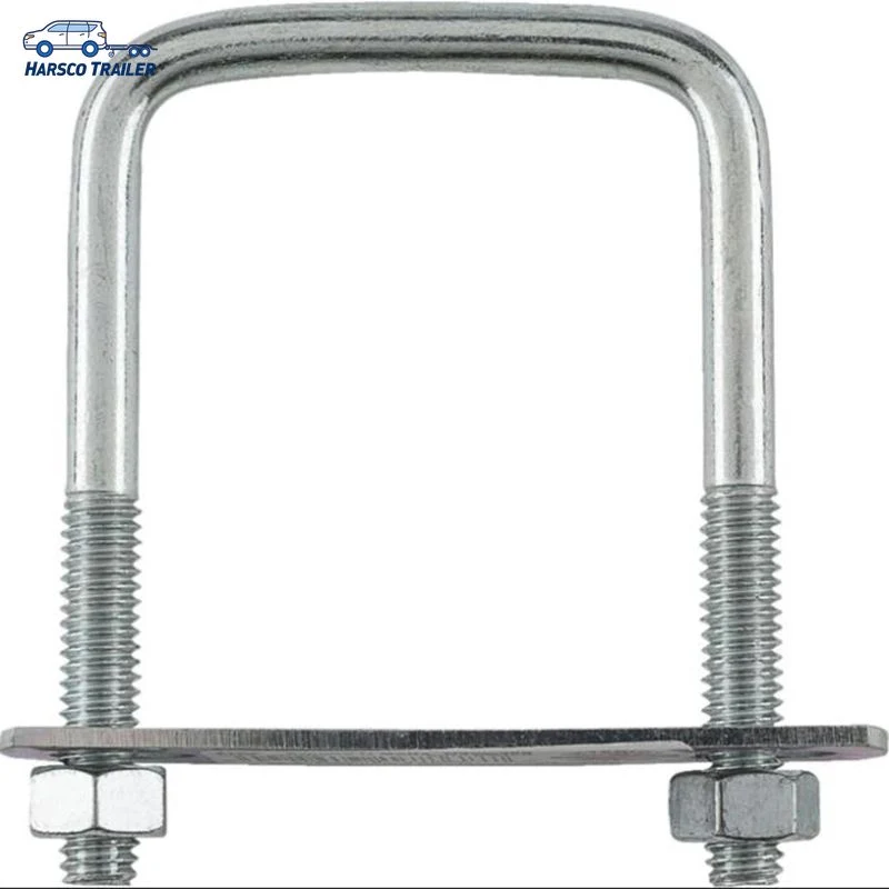 Square Head U Bolt in Stainless Steel-100X100mm