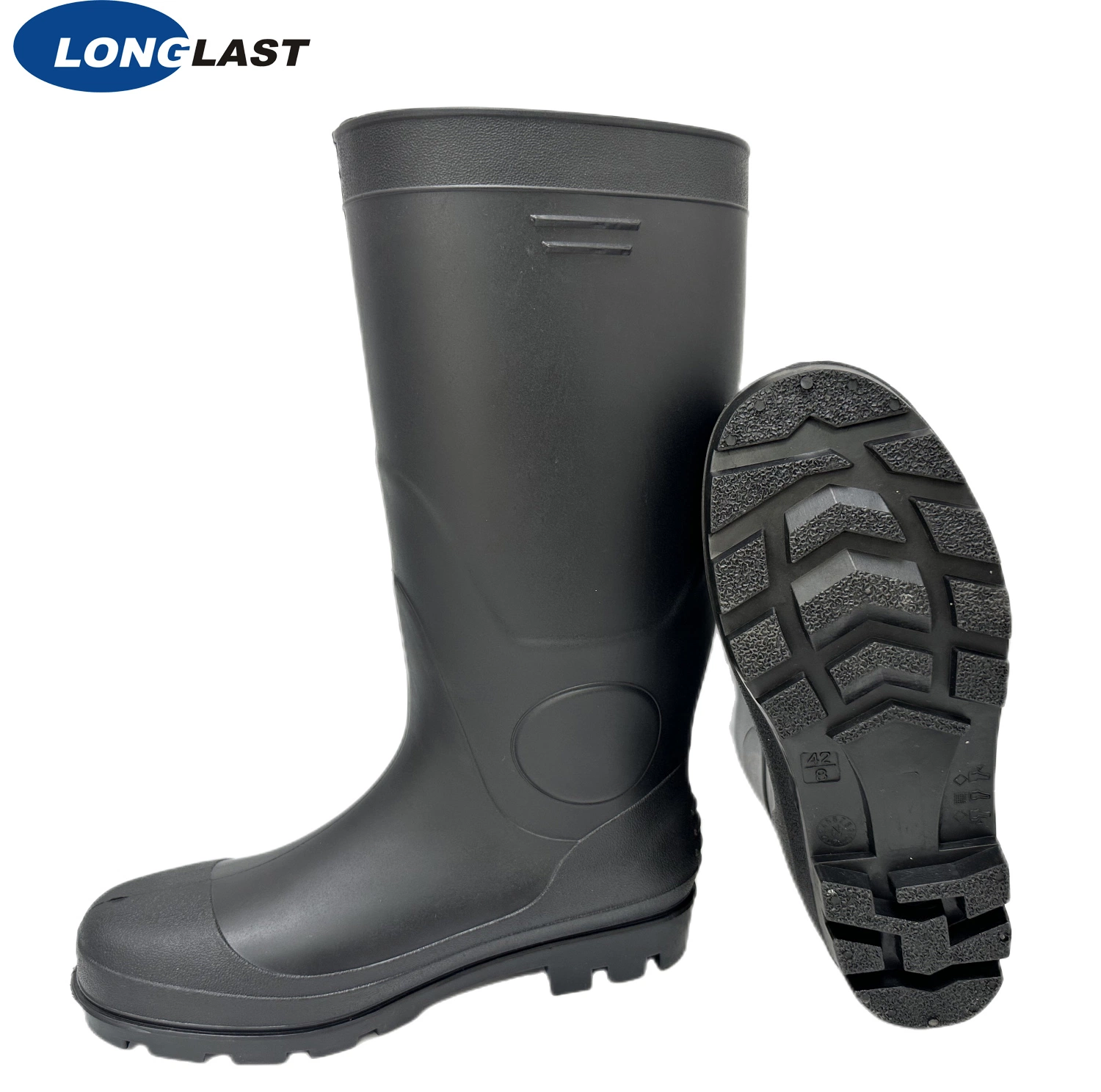 LL-5-03 bottes de pluie de travail en PVC/Garde bottes de caoutchouc industriel bottes de pluie en PVC Bottes