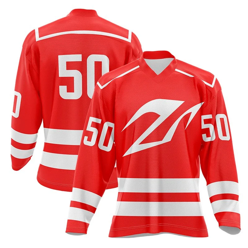 Los hombres la práctica de Hockey sobre Hielo personalizadas Camisetas de calidad al por mayor barato en blanco Hockey Jersey