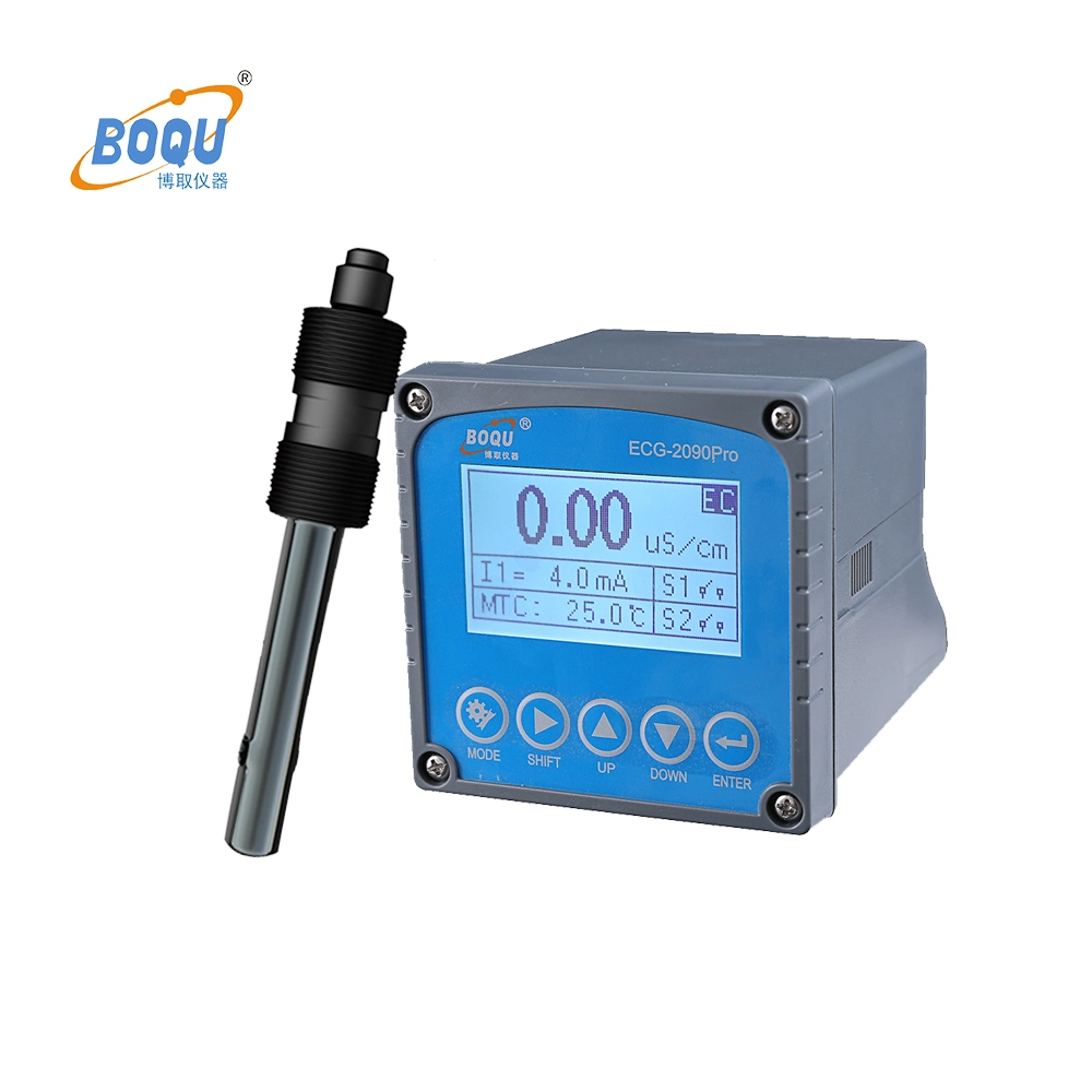 Boqu Ddg-2090PRO New Generation Analog Electrode for ETP and STP Water Online TDS Meter