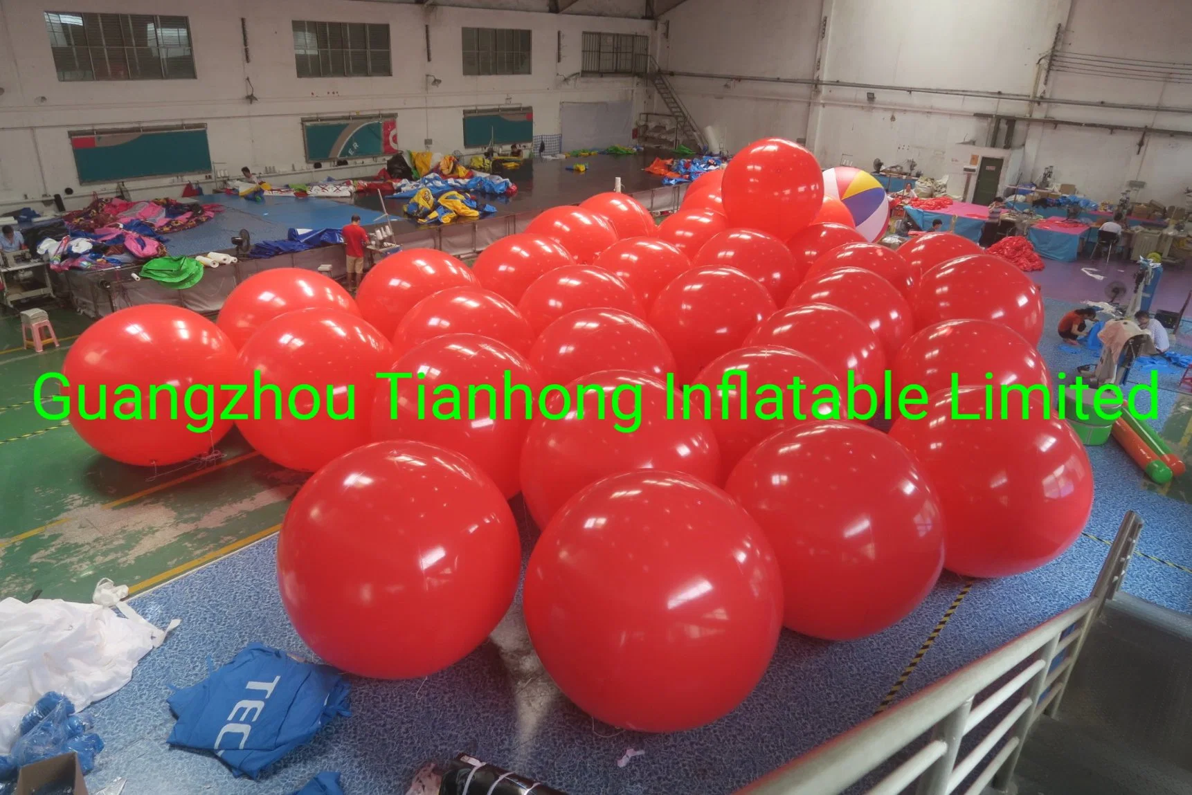 with Air Delivery Cost to Door (10PCS/lot) 2m Inflatable PVC Helium Balloon