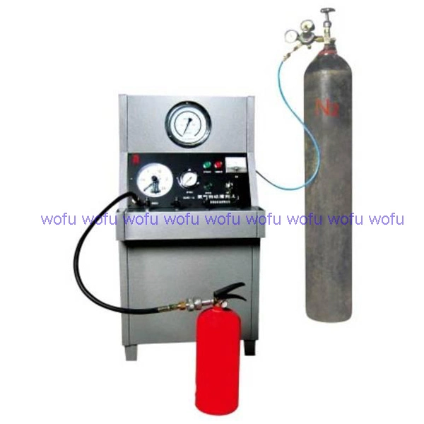 Stickstofffüllmaschine und integrierter Druckkalibrator für Extinguisher