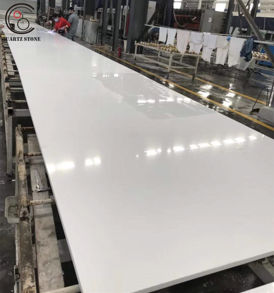 Wholesale/Supplier Chinese Pure White Quartz Stone Slab for Stone Buyers with Ce NSF Certification