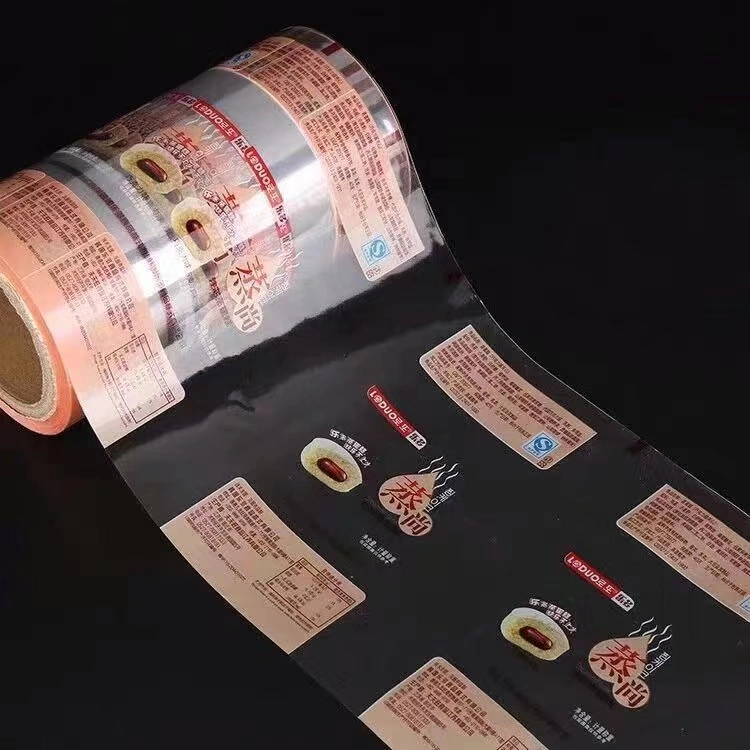 Laminated Plastic Rollstock Cookies Multilayer Packaging Film