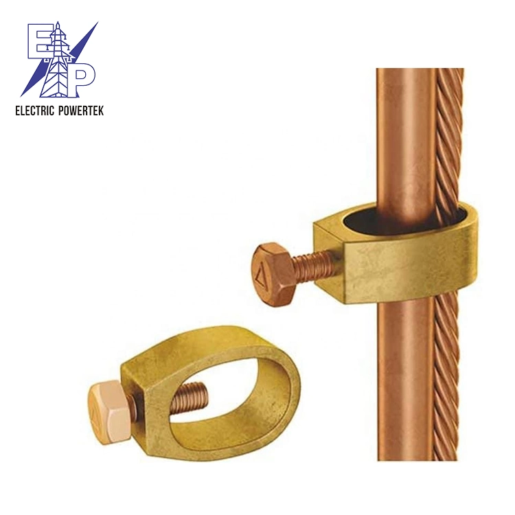 Wholesale Price a Type Brass Earth Rod Clamp Electrical Ground Connector