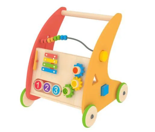 Multifunction Baby Walker Wooden Toys Educational Wooden Toys for Children