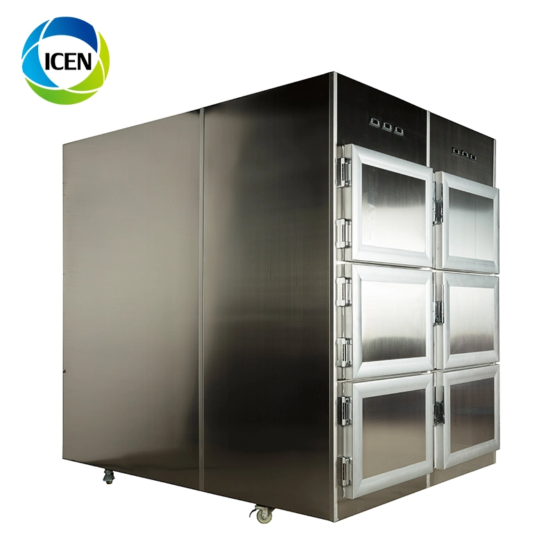 IN-U018 Medical Cryogenic Equipments Body Coolers Freezer Mortuary Refrigerator Corpse Cabinet