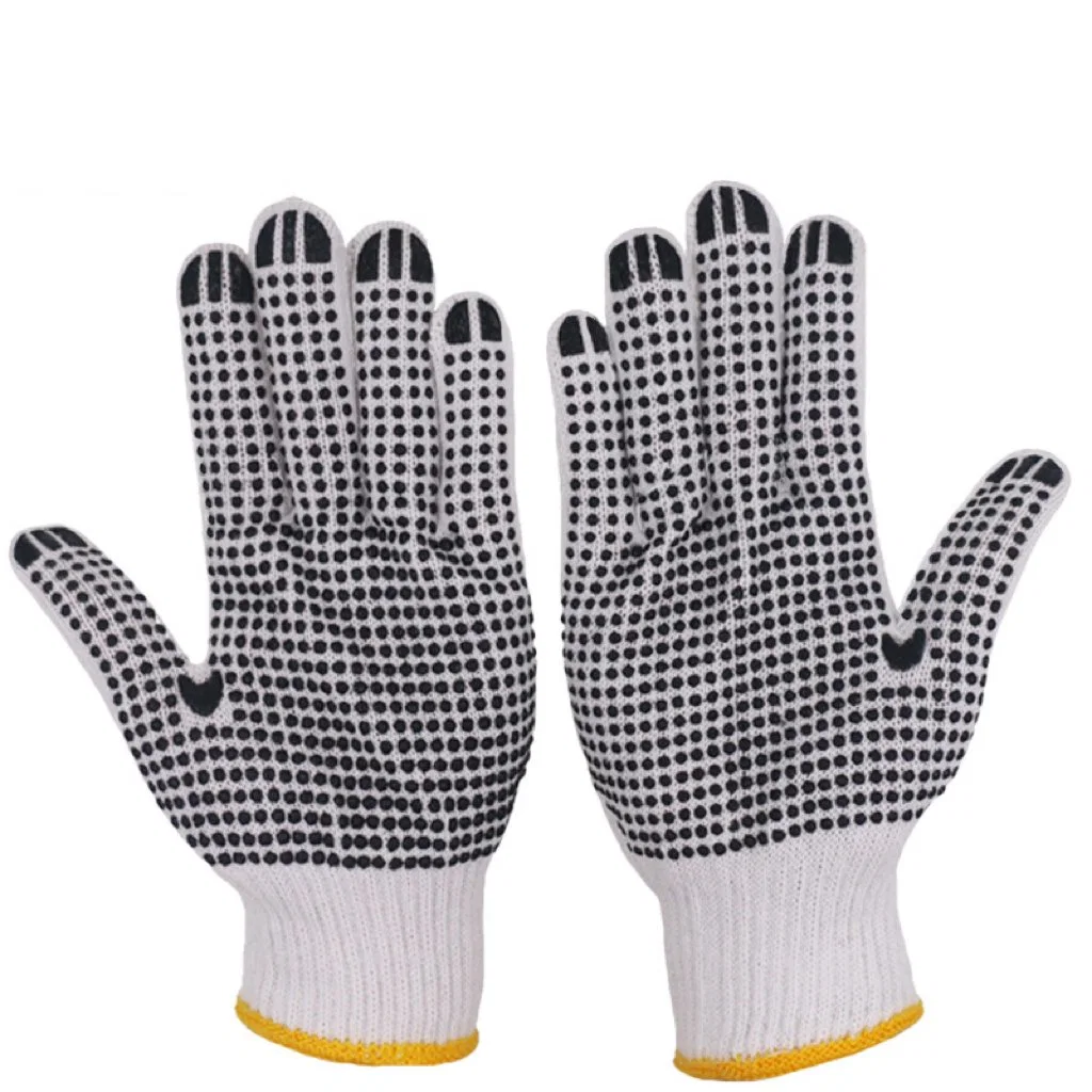 Cheap Labor Protection Cotton Working Gloves Safety Work Cotton Knitted Gloves