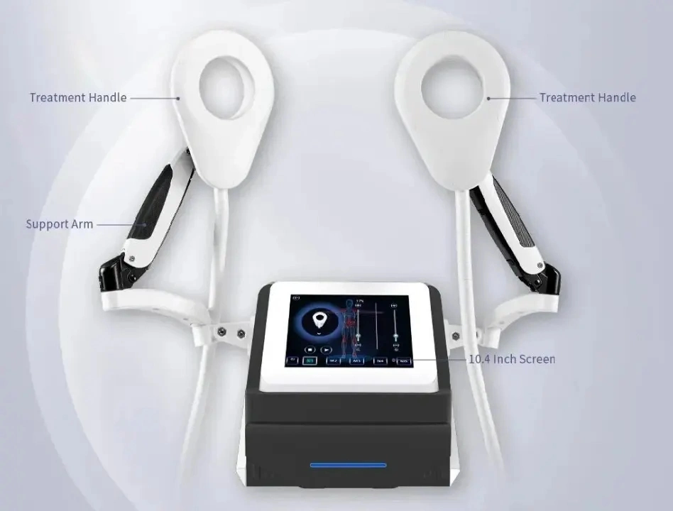 2023 Newest Portable EMS Magnetic Rings Cellulite Reduction RF Therapy Body Sculpting Machine