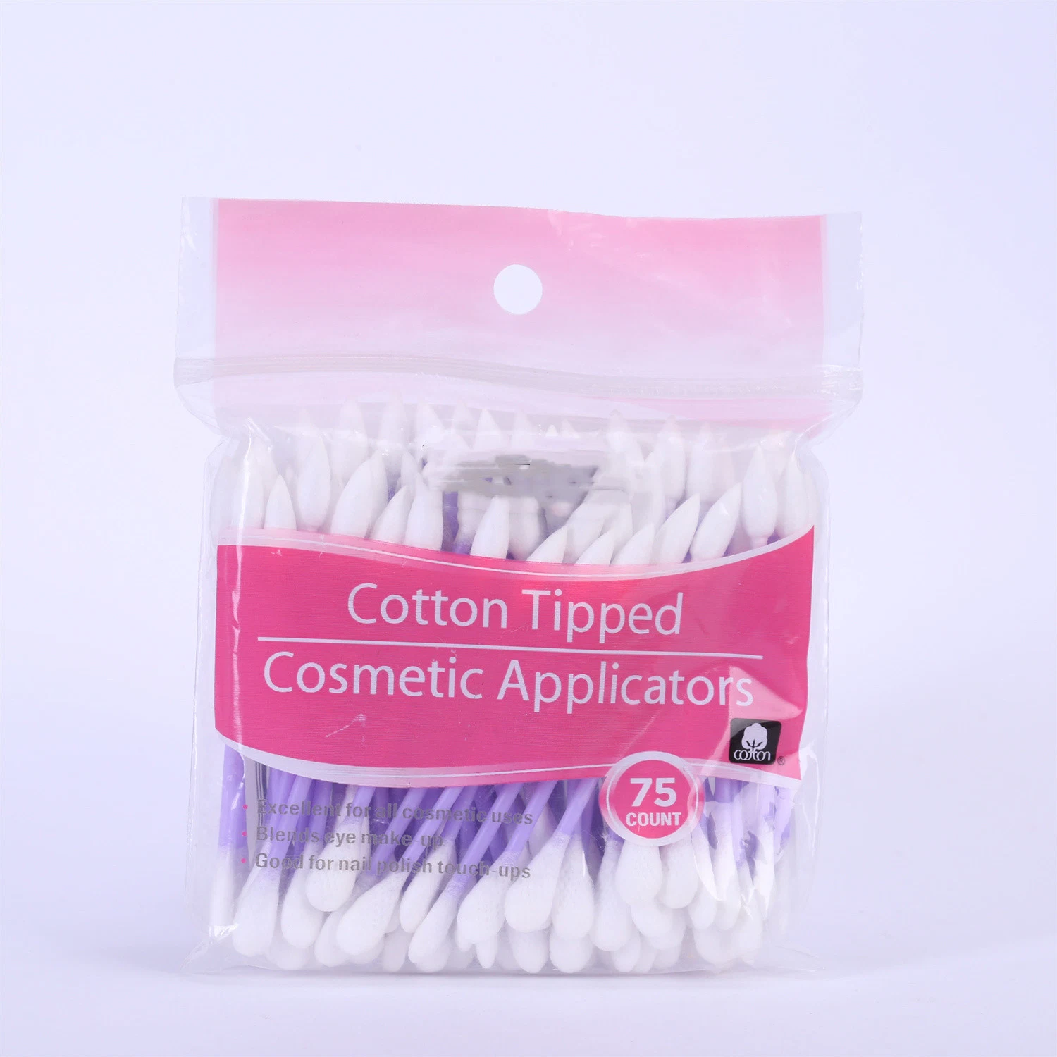 Cosmetic Cotton Swab Pointed Cotton Swab Eco Friendly Flat Head Cotton Bud