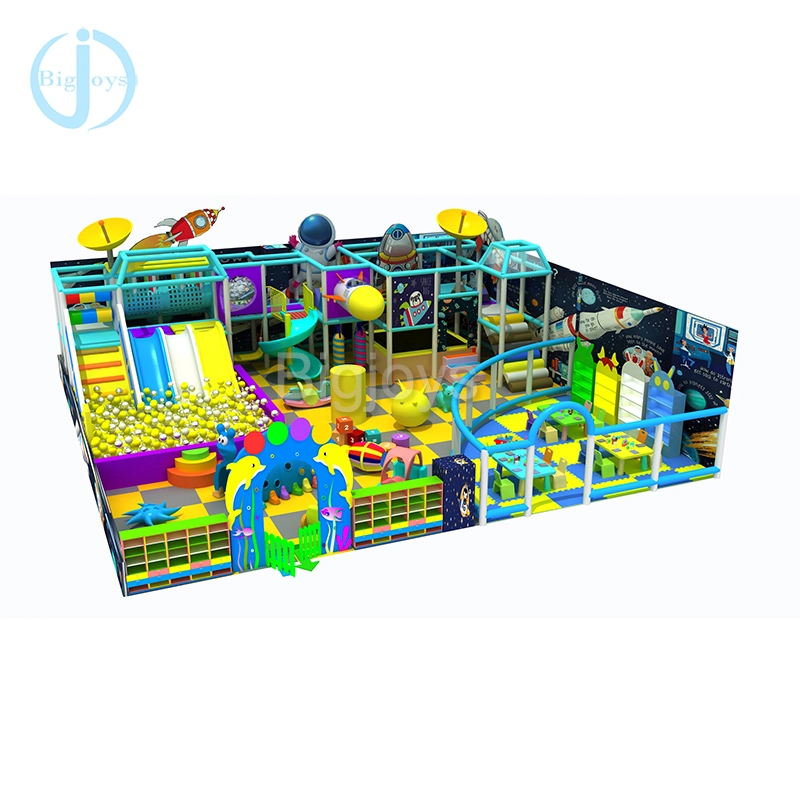 High quality/High cost performance Space Theme Mini Small Indoor Playground for Children