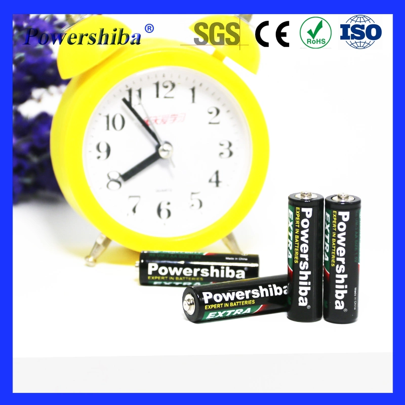 European Market 1.5V AAA Battery R03 Zinc Carbon Batteries for Toys